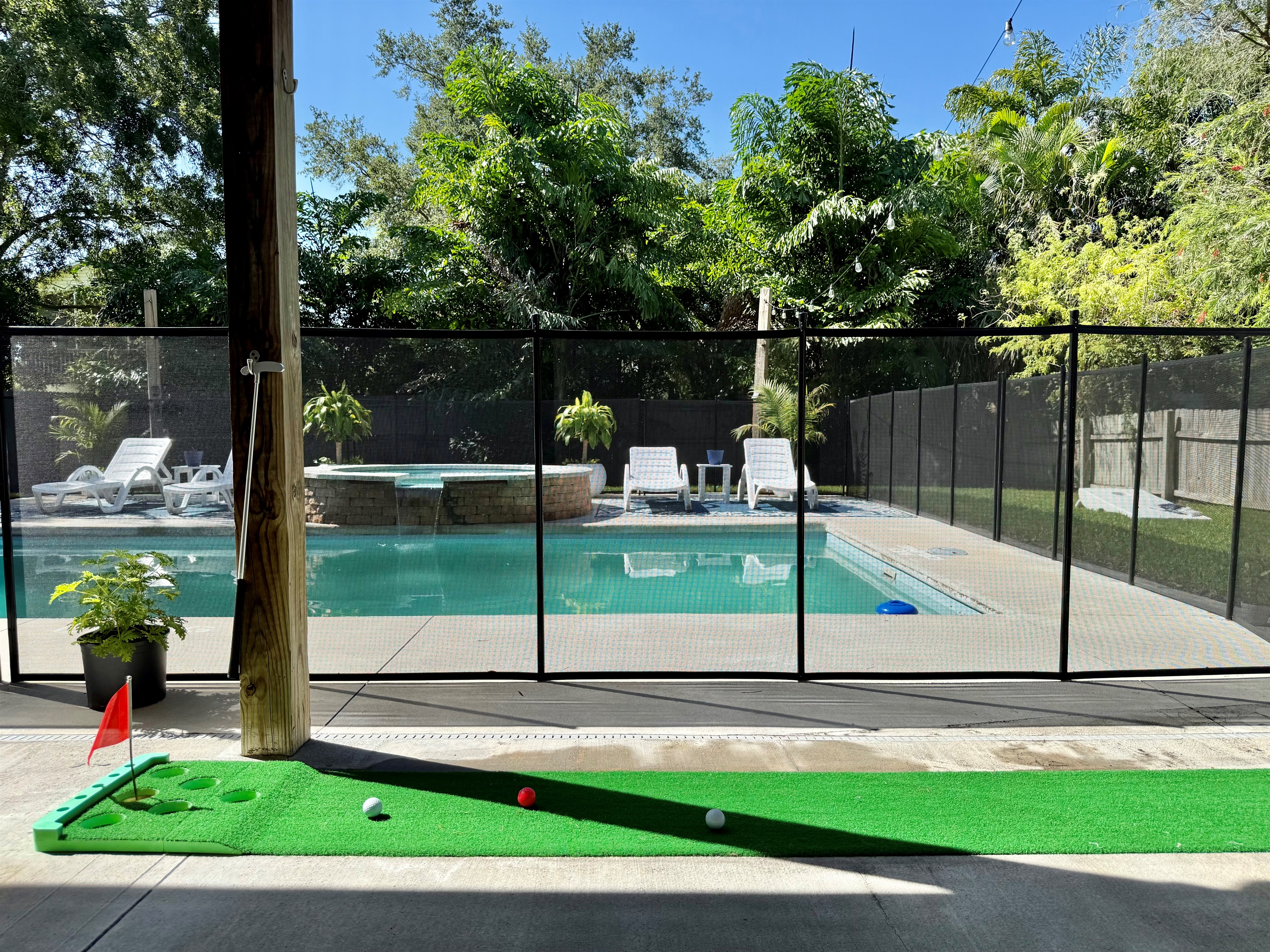The ideal spot to catch some rays and enjoy the warm Florida weather.