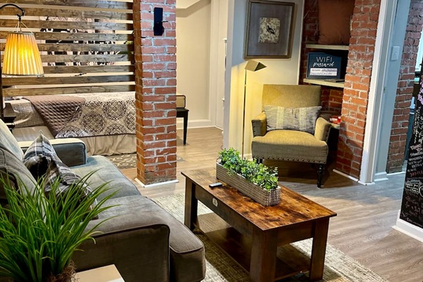 Such a quaint, cozy and charming space…your home away from home. 