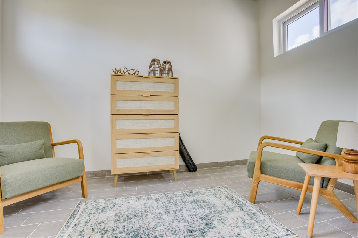 Alcove off the bedroom