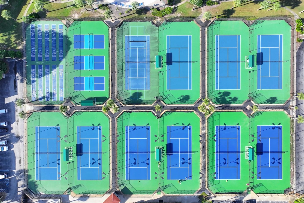 Tennis and Pickleball Courts