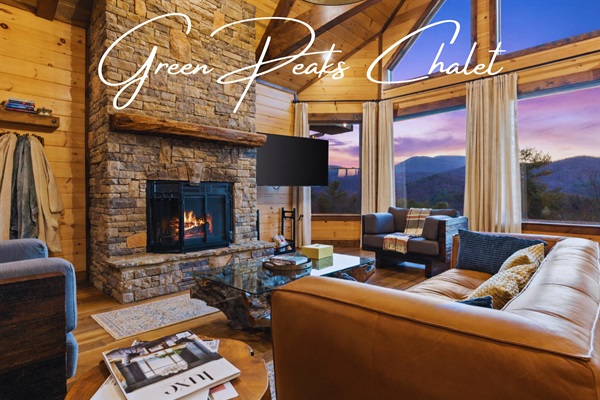 Welcome to Green Peaks Chalet, your private mountain retreat, with stunning views, a cedar sauna, hot tub and other fabulous amenities await your arrival!