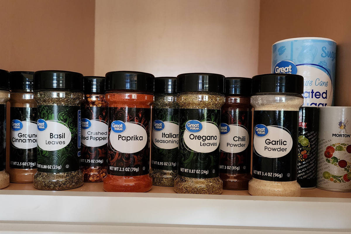 Stocked with spices for easy cooking