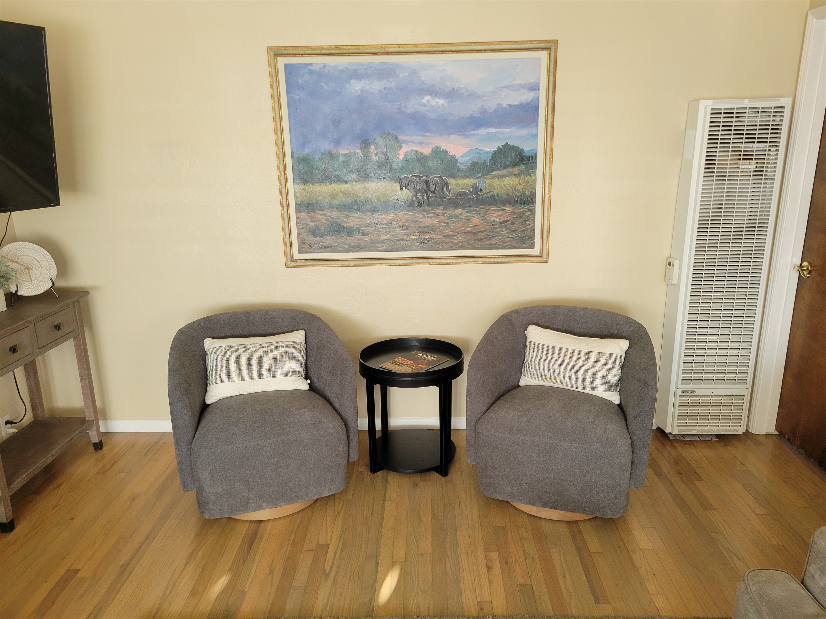 new chairs in place of love seat