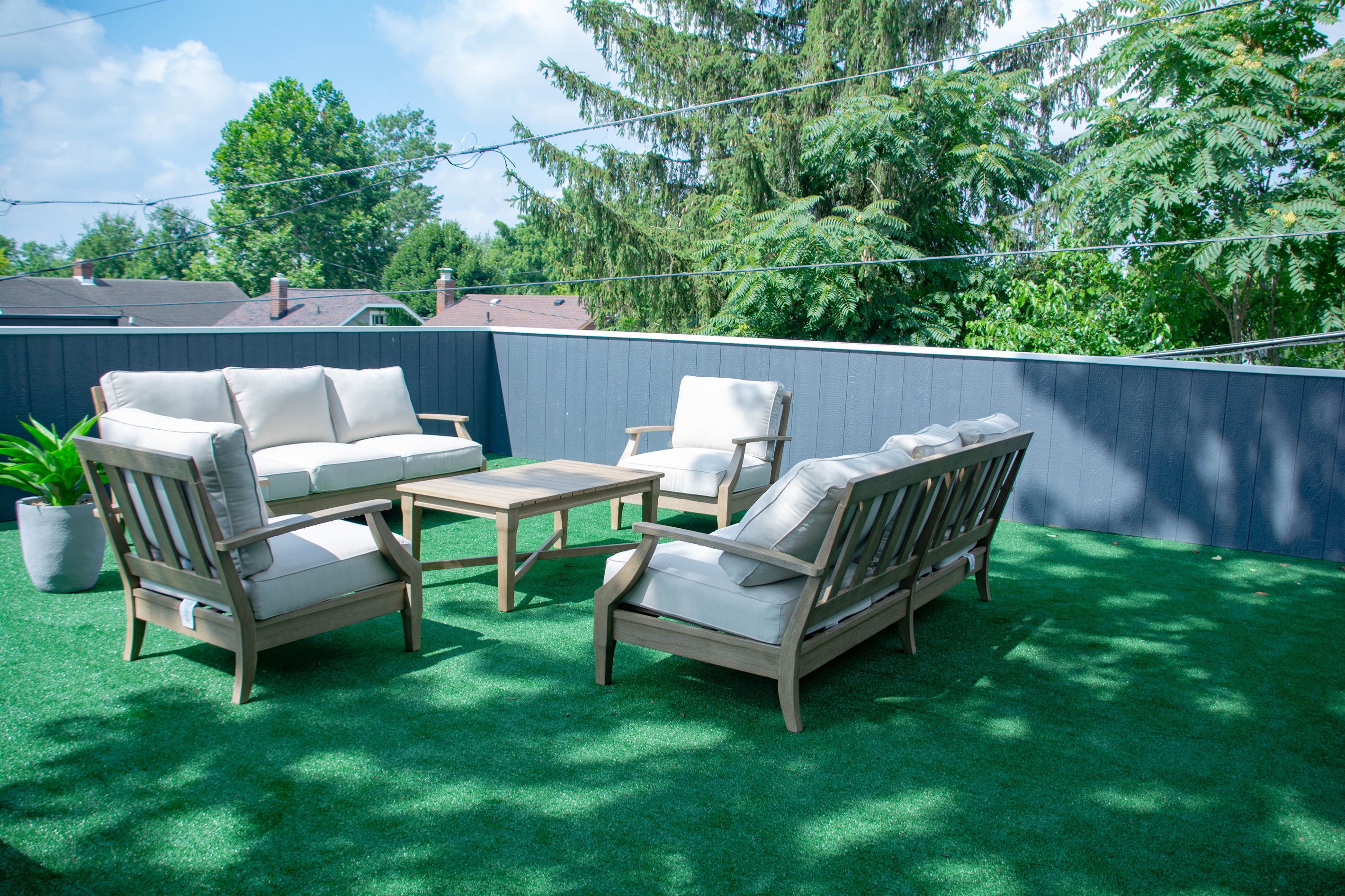 Outdoor Rooftop Lounge