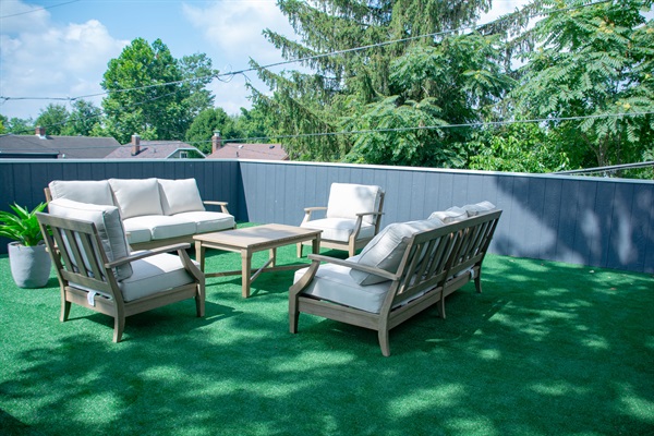 Outdoor Rooftop Lounge