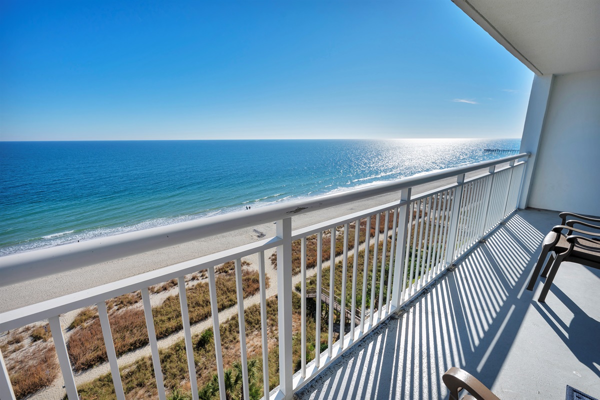 Amazing View from the Balcony!