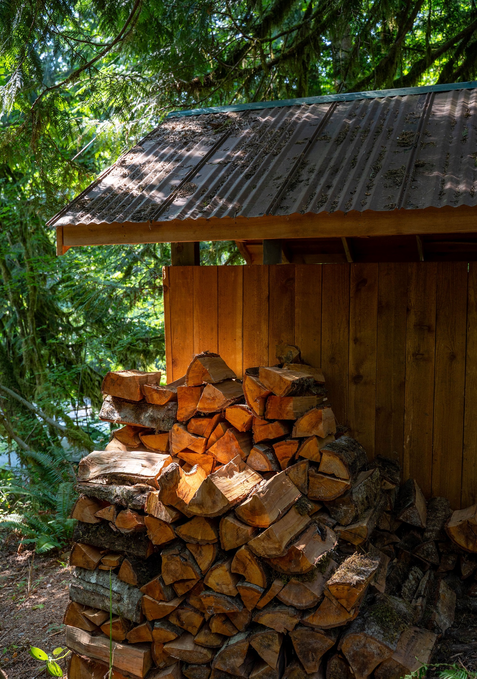 Ample firewood provided on-site