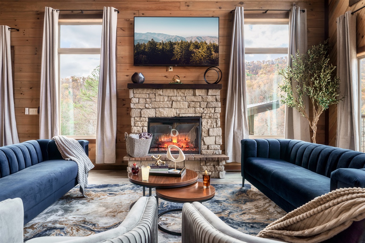 Living Room with views