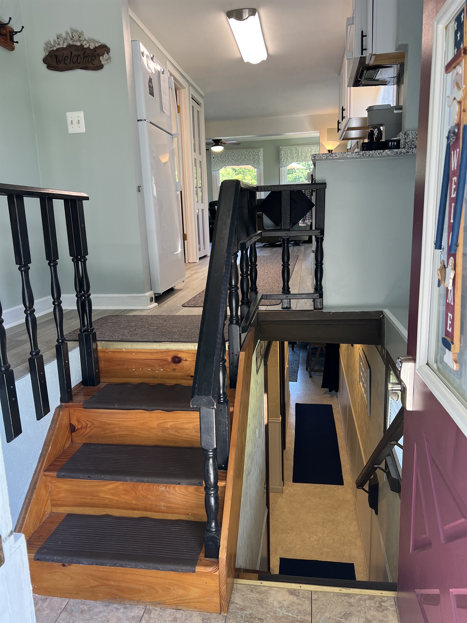 Stairs up or stairs down, the choice is yours