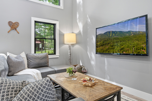 Large windows and comfortable seating create a bright, relaxing place to unwind.