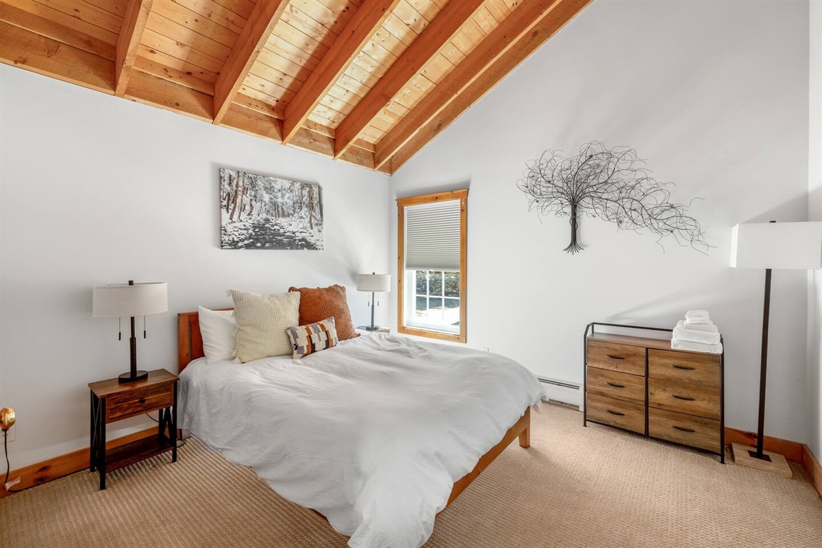 Bedroom #2 with queen bed