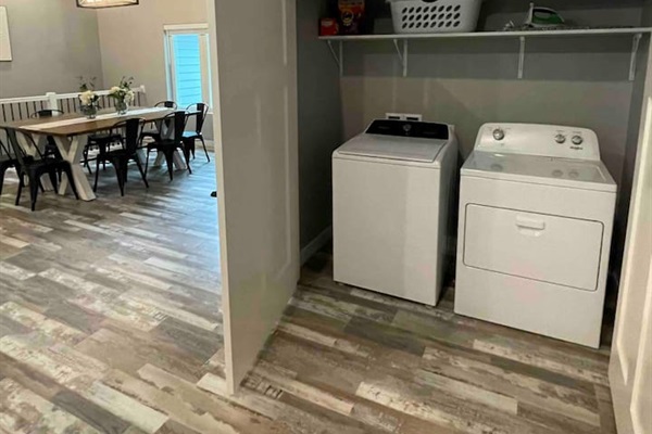 House #1 - Laundry area