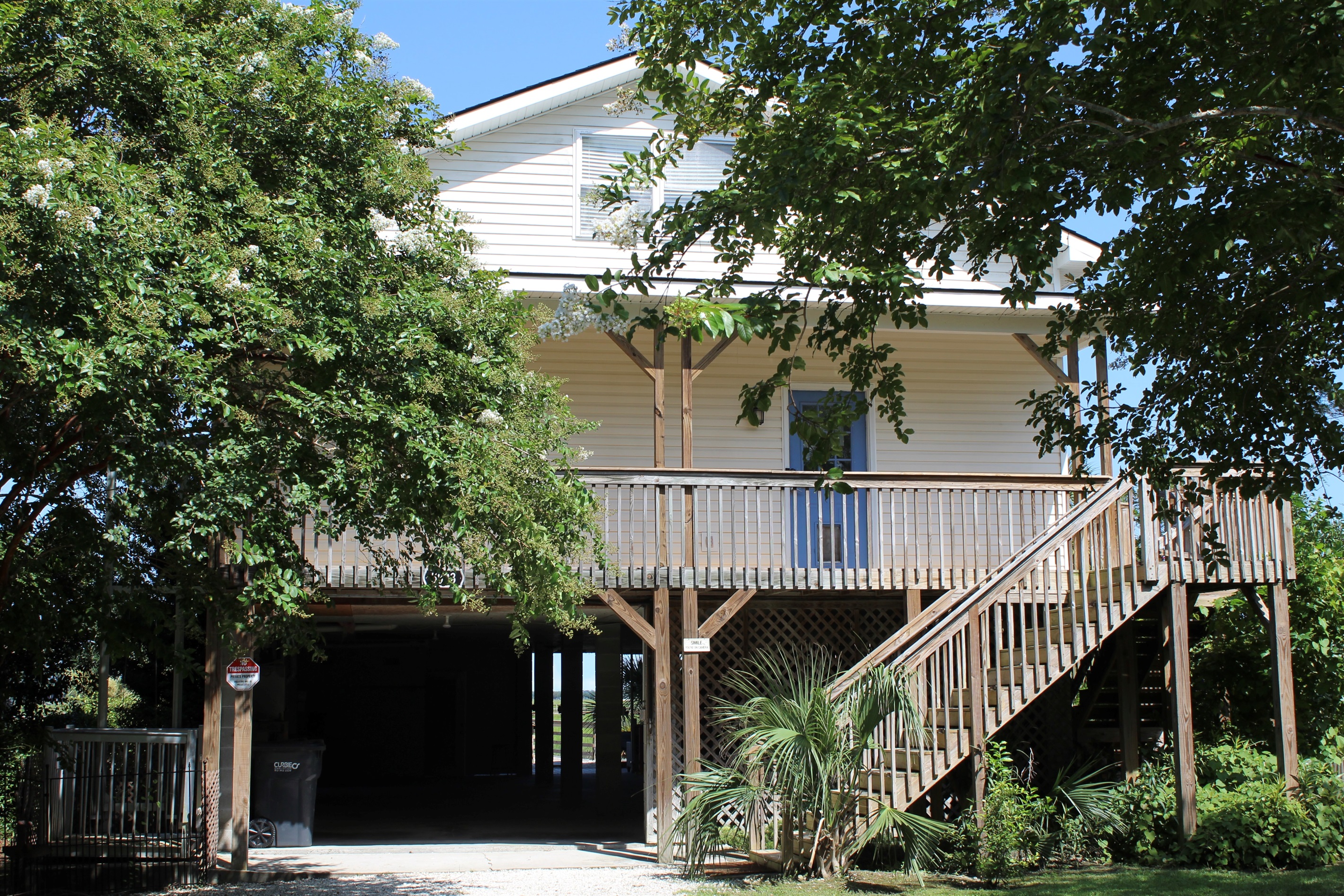 This bright, elevated home offers peaceful surroundings and a warm Lowcountry welcome.