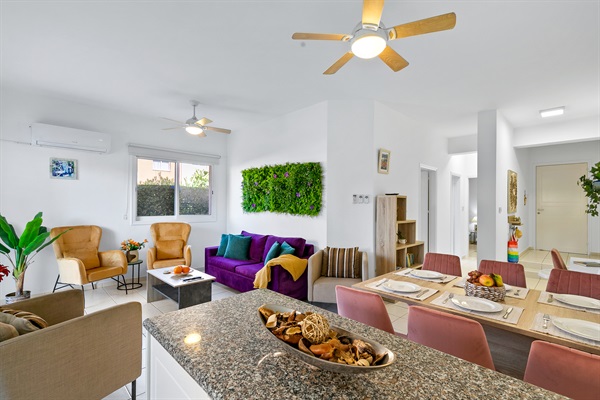 Open plan living