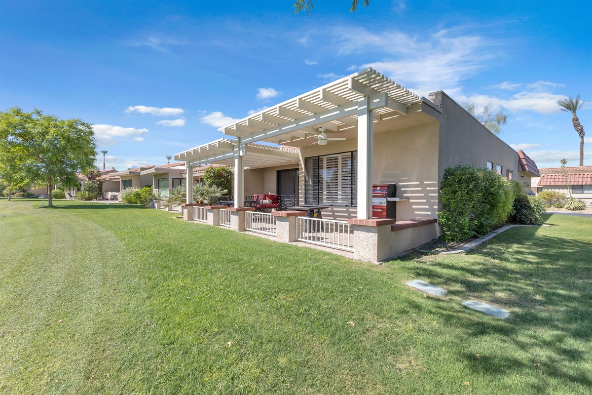 Expansive Patio