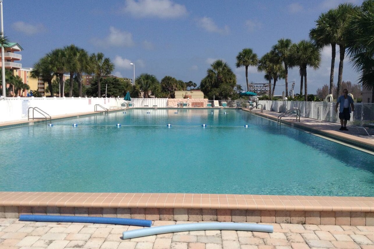 Olympic sized pool (not heated) 