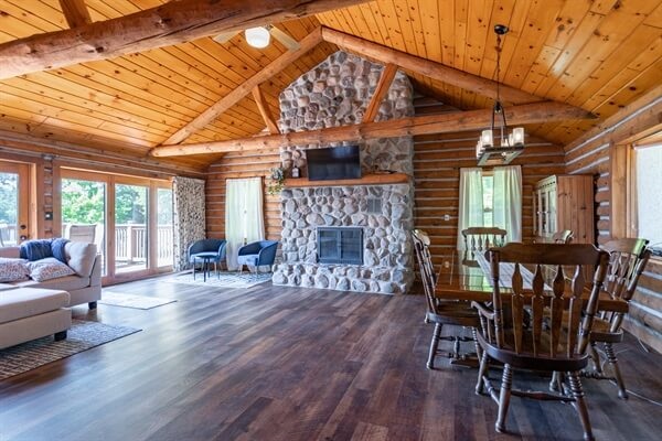 Great room and dining