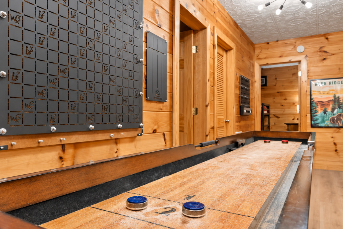 Play, relax, repeat! The game room keeps spirits high day and night.