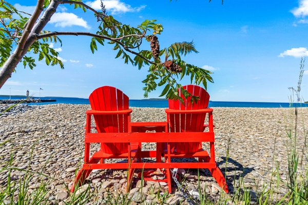 enjoy the sound of the wind, the waves, the quiet