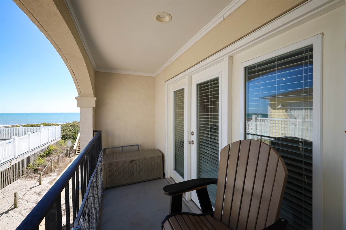 Outdoor seating for relaxation or meals