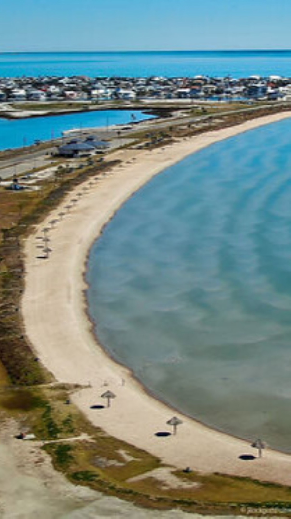 Rockport has a beautiful Blue Wave Beach!