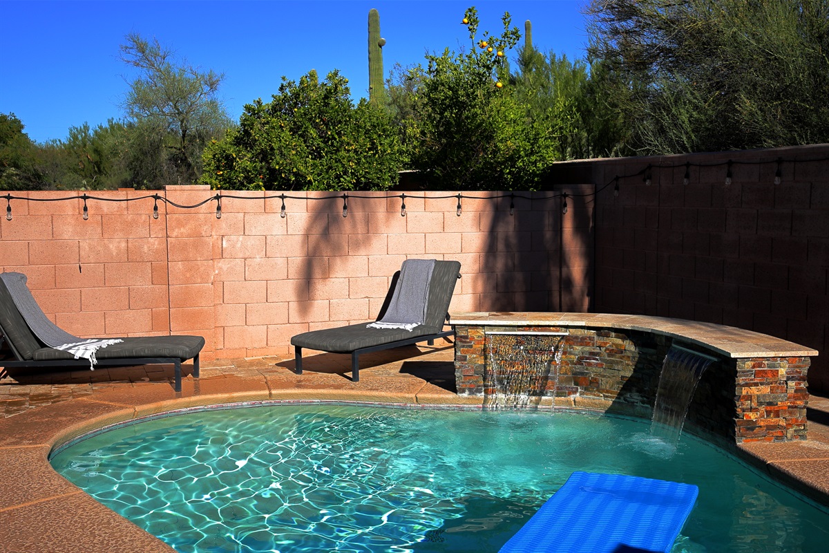 "Their home is gorgeous. Their pool is relaxing. The location is great! It’s the perfect Oro Valley oasis!" - Allie P. - August 2024