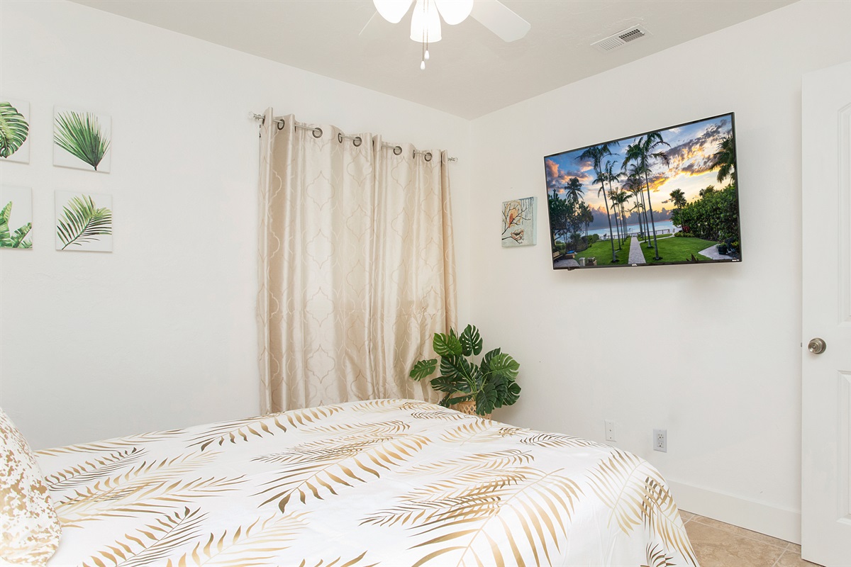 Flat screen TV in every bedroom