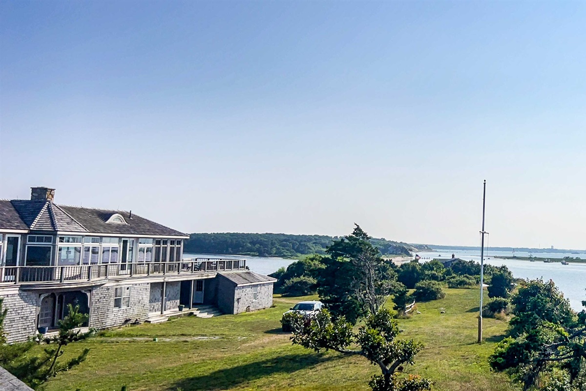 View of Main House from Cottage