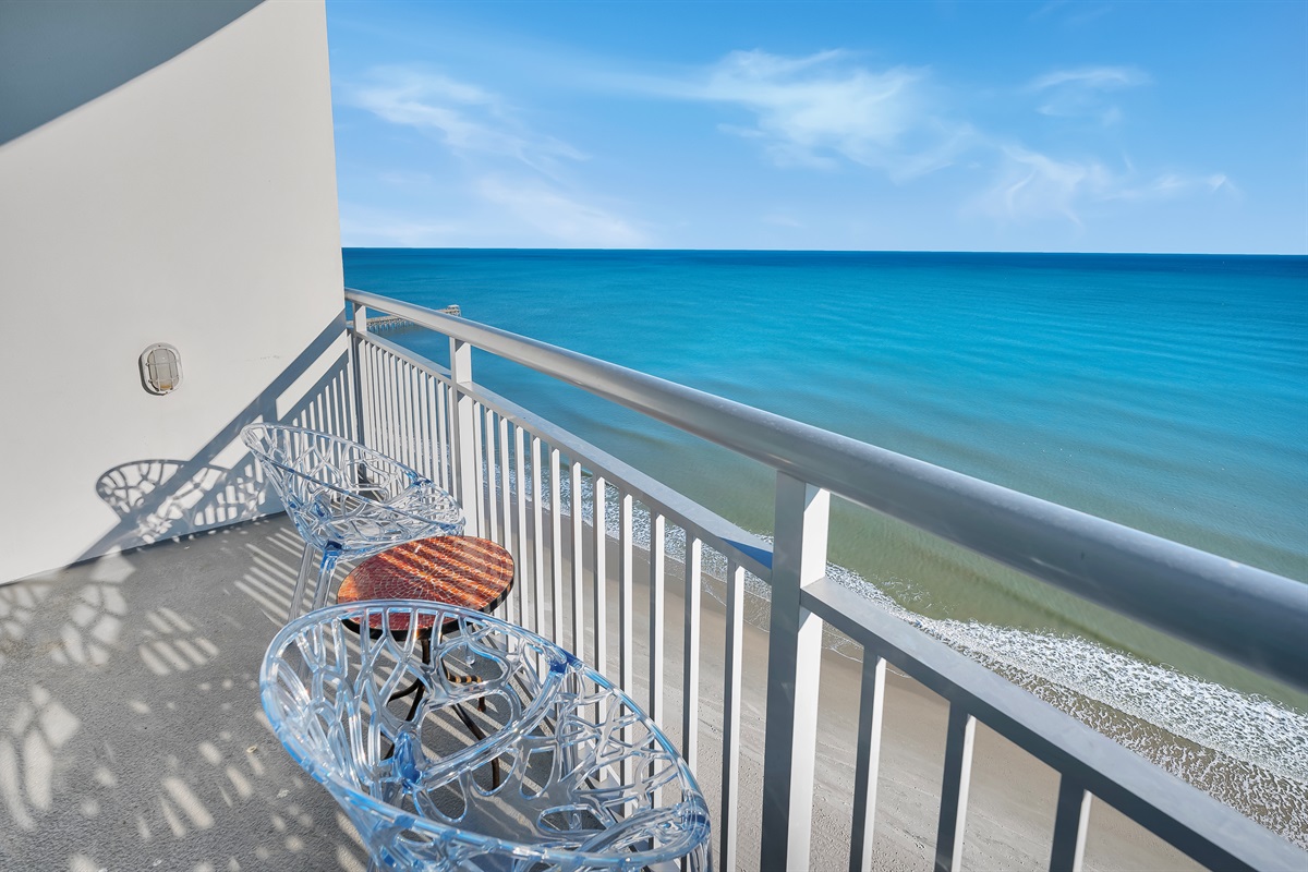 Amazing View from the Balcony!