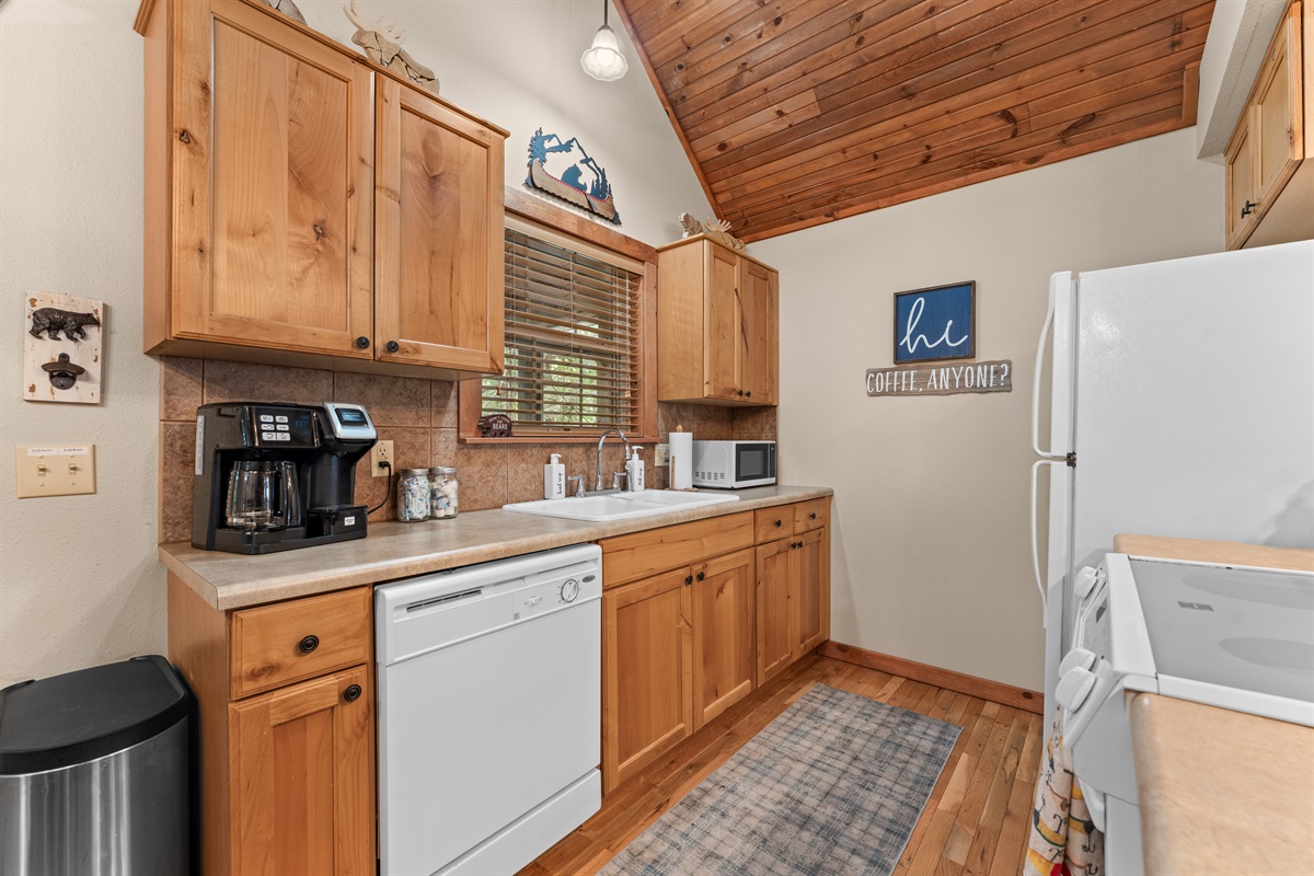 Kitchen fully equipped