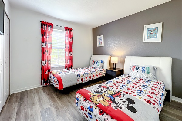 2nd Floor Twin Bedroom