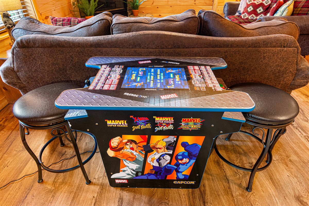 Marvel Mayhem: Challenge your friends to a battle with this Marvel-themed arcade game.