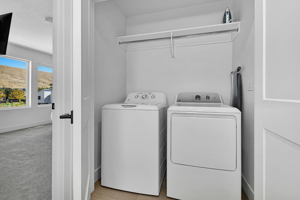 Laundry closet