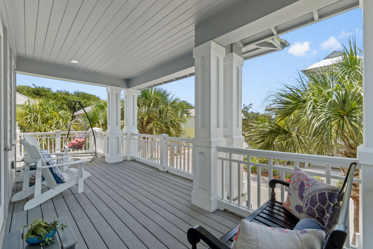 Private Balcony off Master