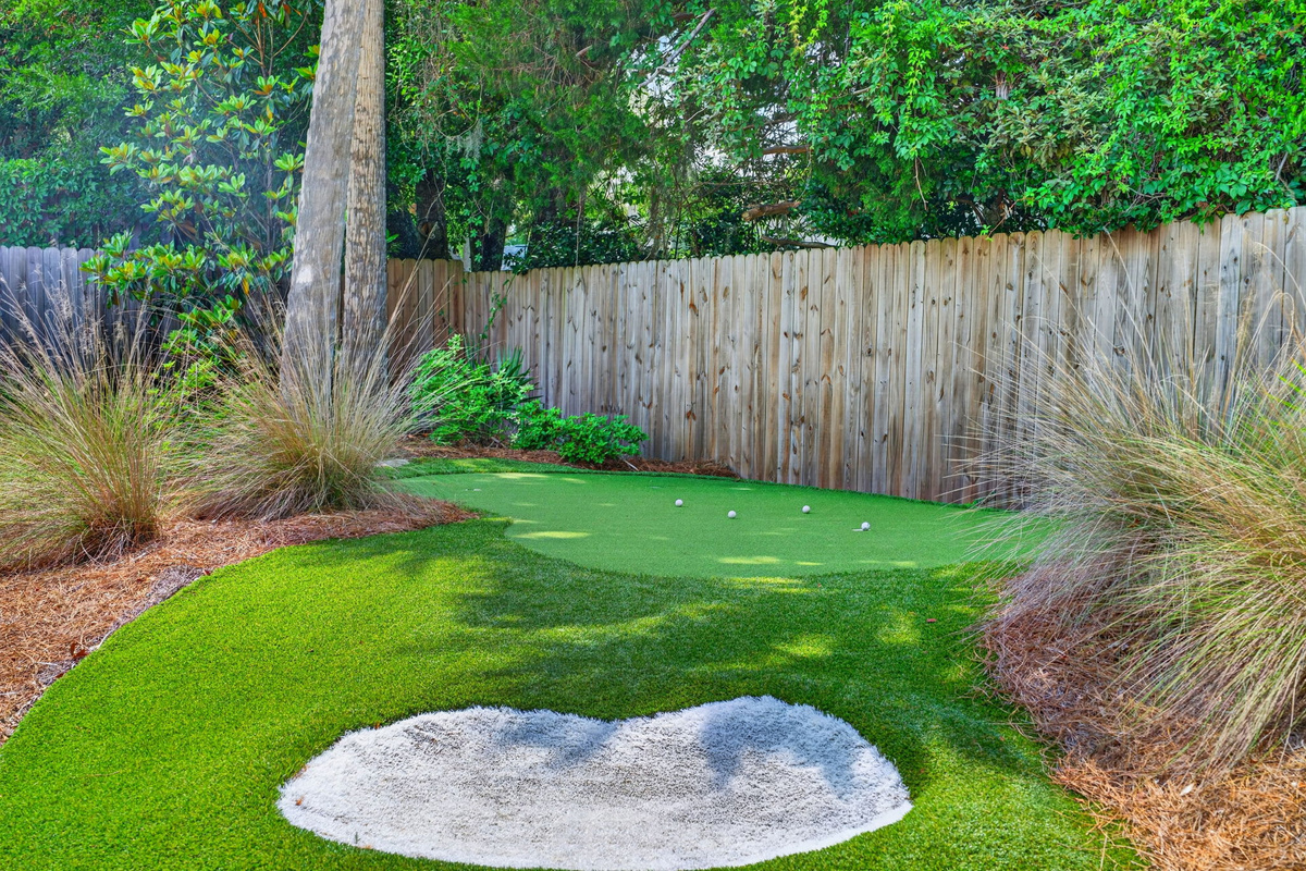 Putting Green | Driftwood Dreams | 105 Forest Trail | Isle of Palms, SC | IOP Escapes