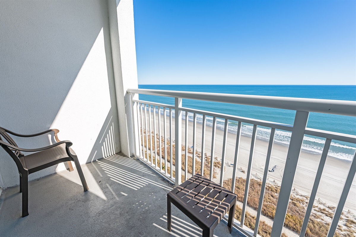 Breathtaking Views from Balcony!