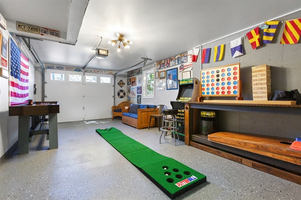 Our gaming room is packed with fun for all ages!