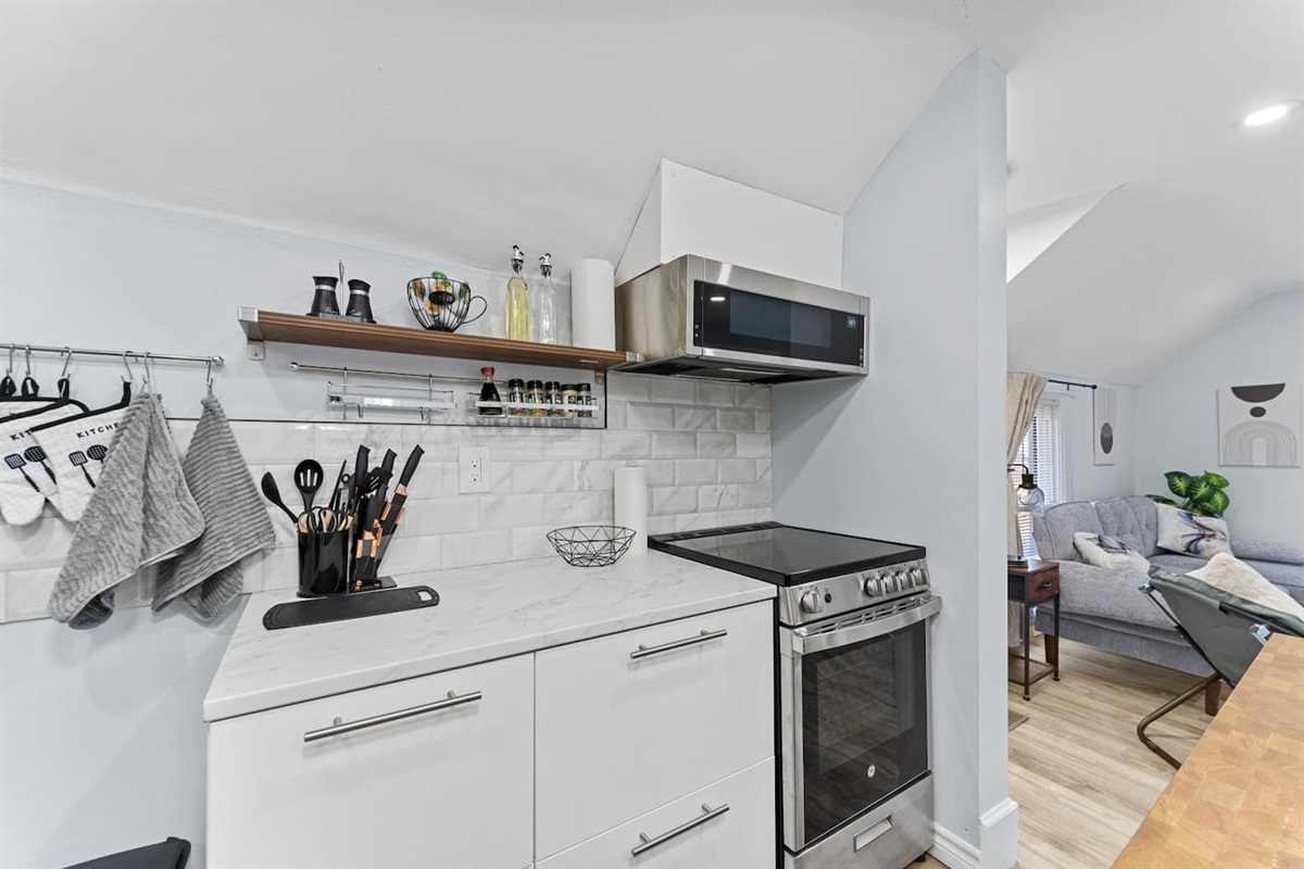 Well Equipped kitchen