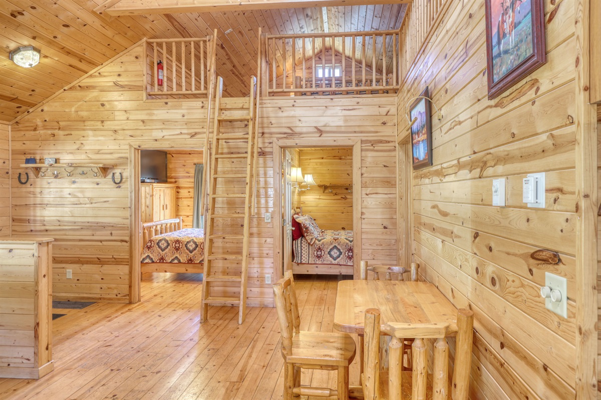 Layout of main living area