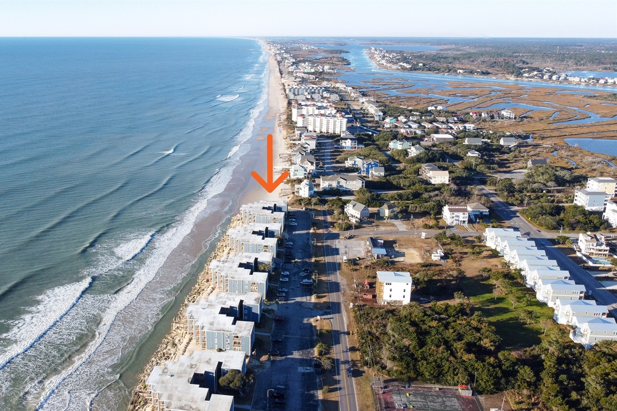 Topsail Reef, building 8, looking south