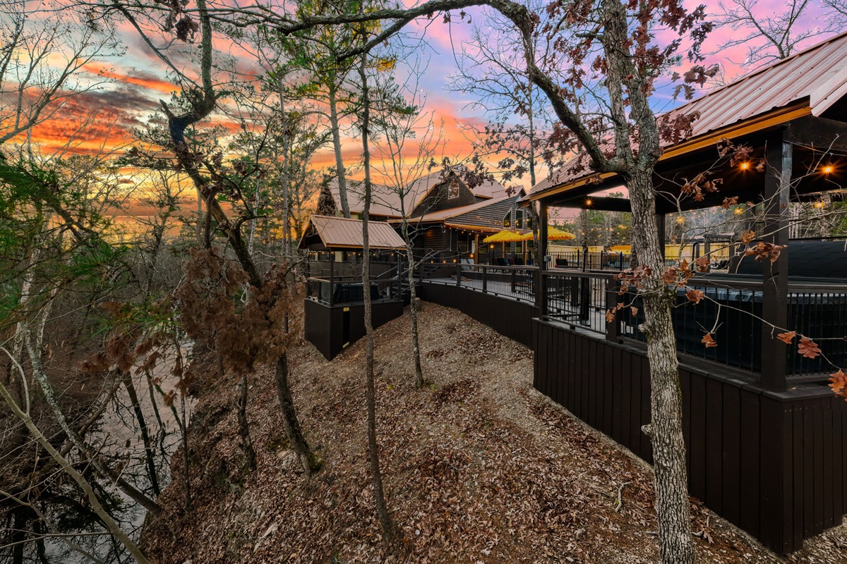 Scenic Deck: Enjoy sunset views and fresh air from your private, spacious outdoor retreat!