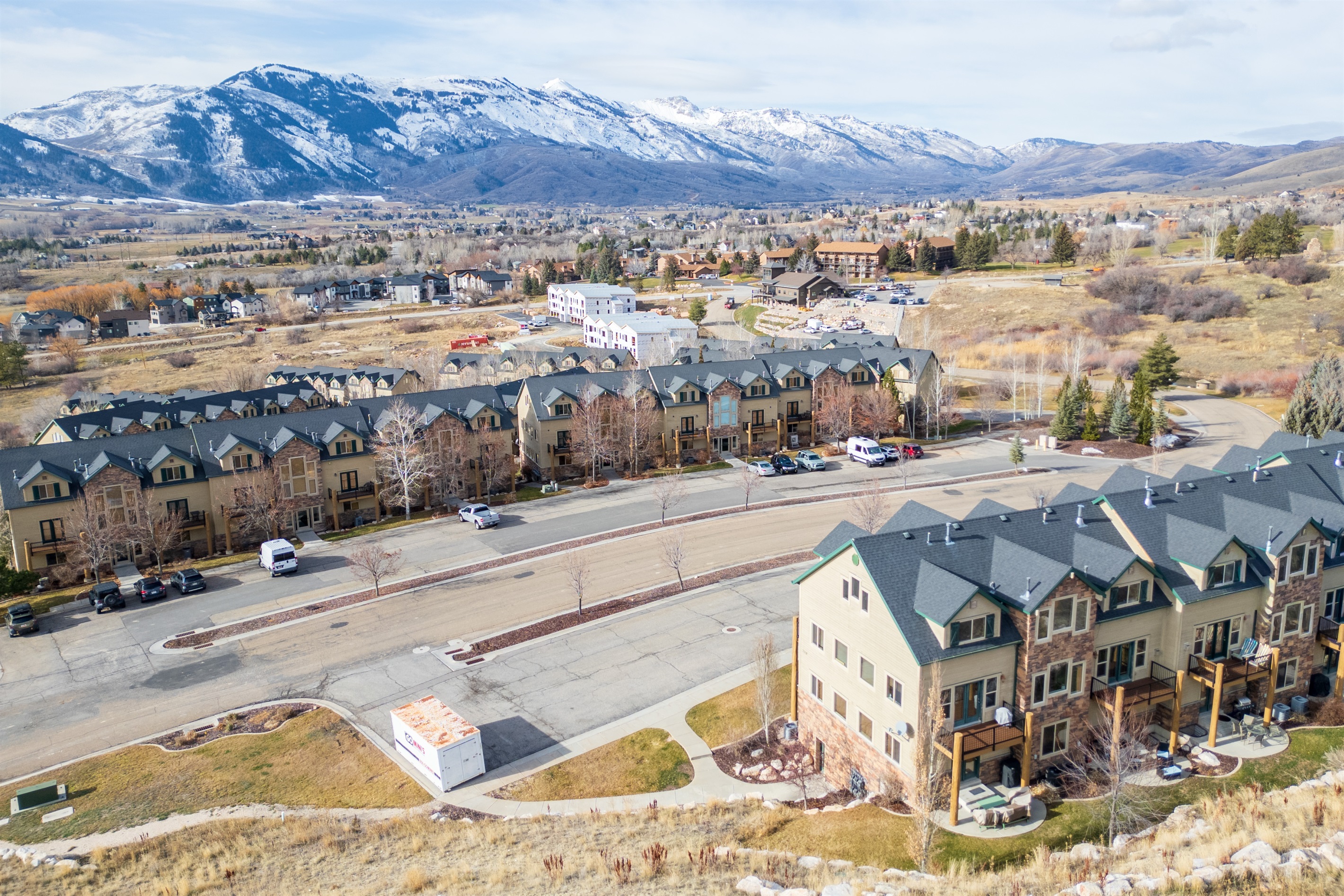 Aerial view of Moose Hollow