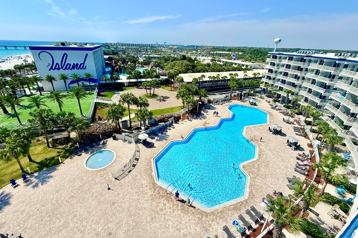 Destin West Gulfside - Pool deck
