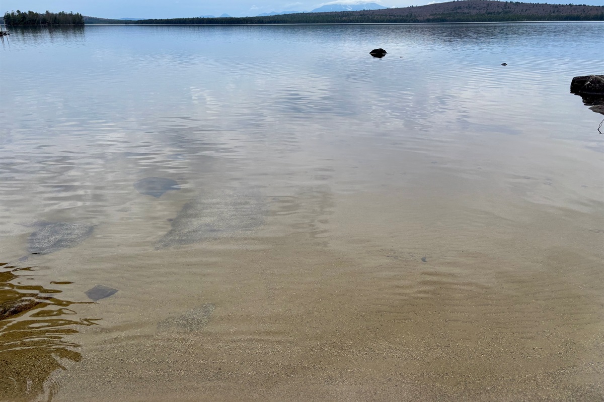 Clear waters of South Twin Lake!