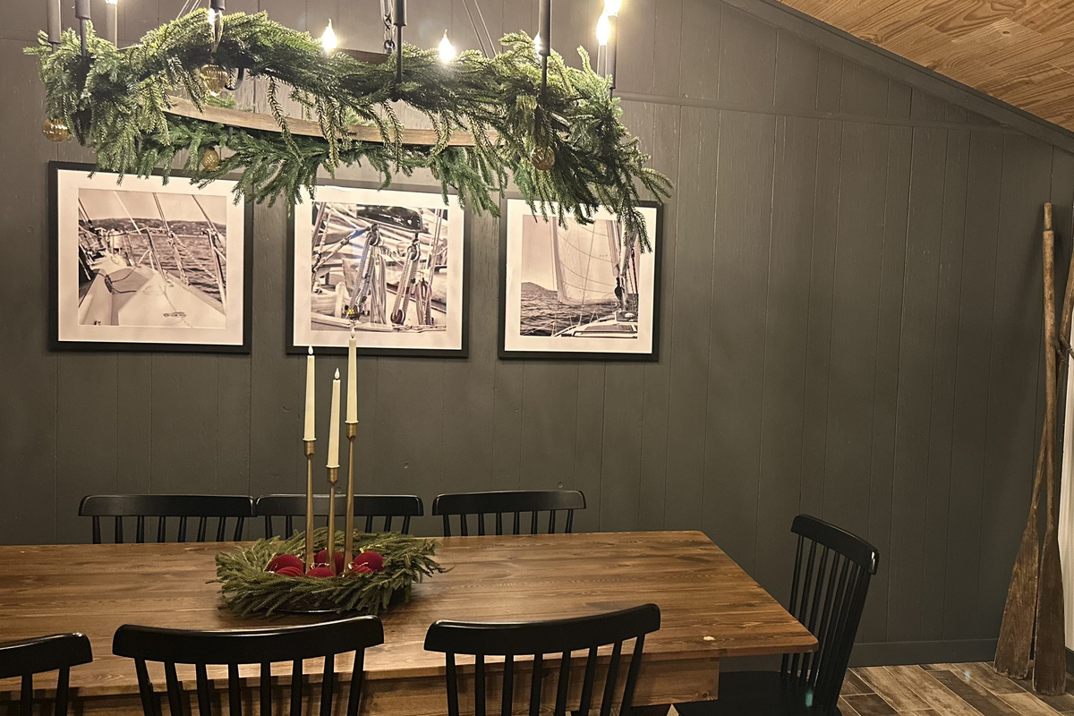 Winter decor will go up mid November!