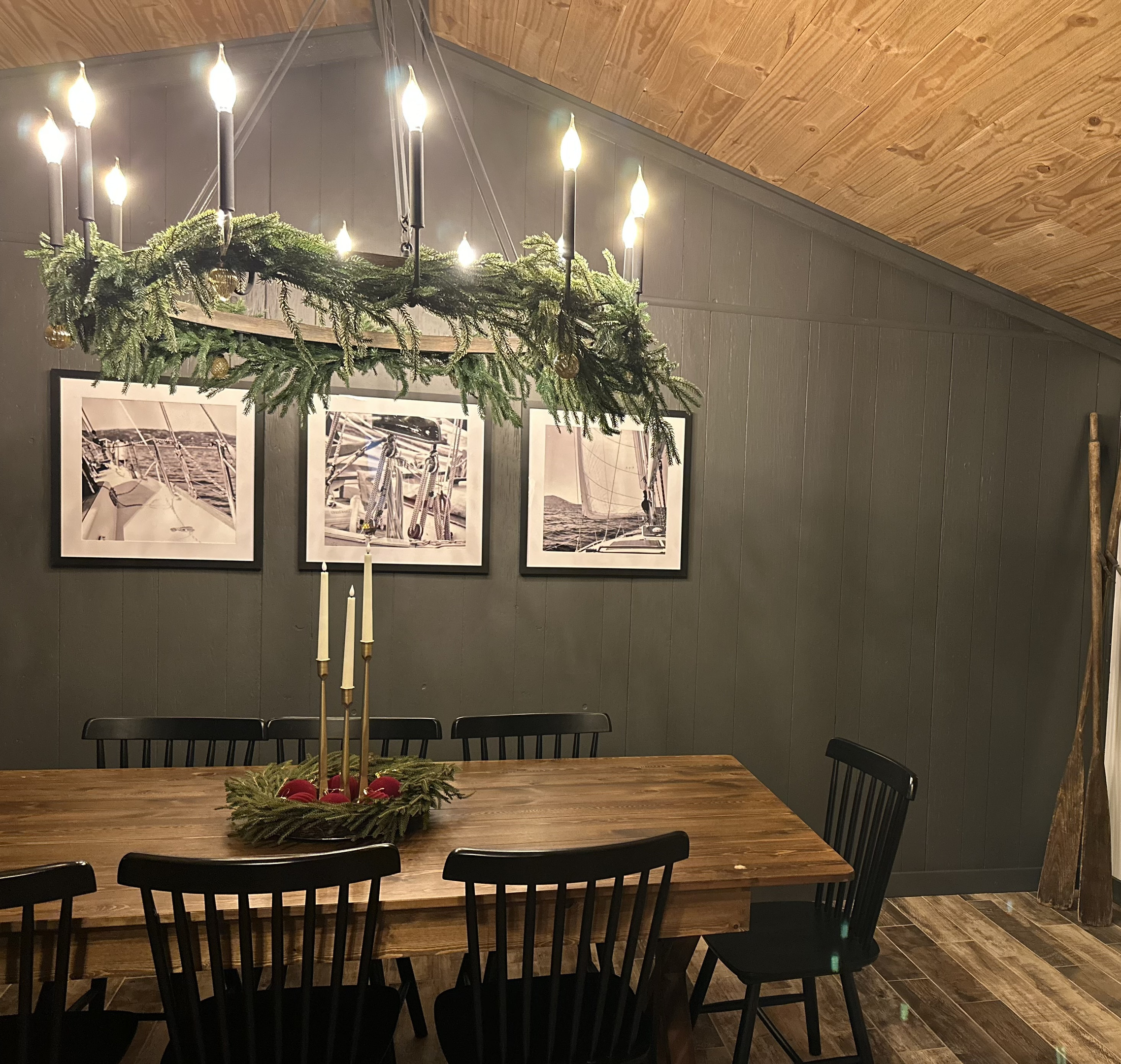Winter decor will go up mid November!