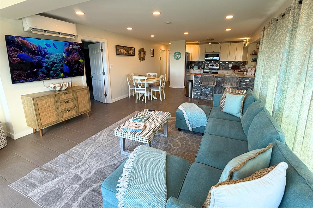 Stream your favorite movies and shows on the Smart TV