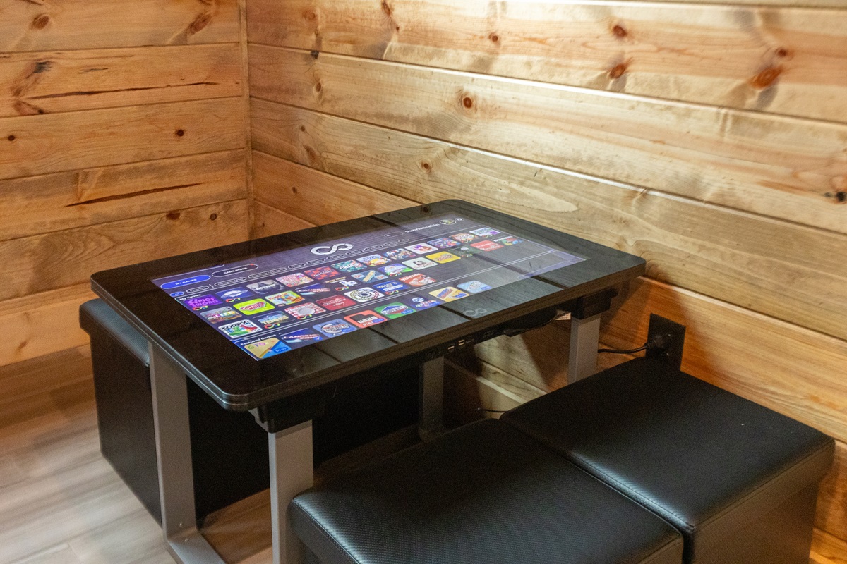 Digital board game table for endless family fun
