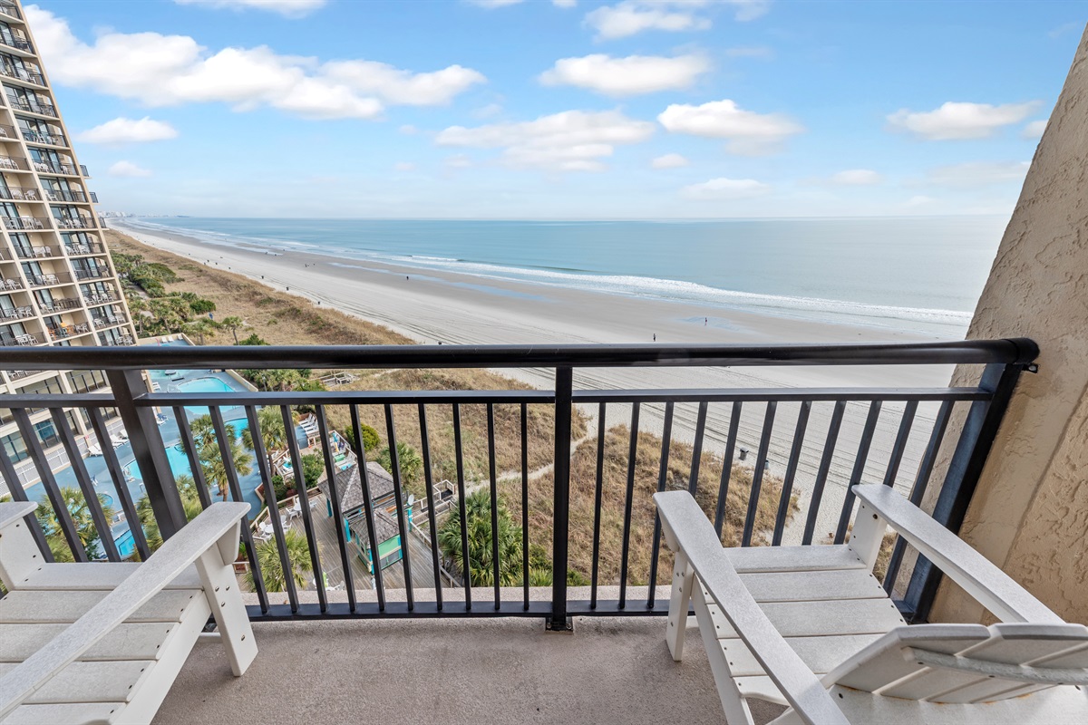 Amazing View from the Balcony!