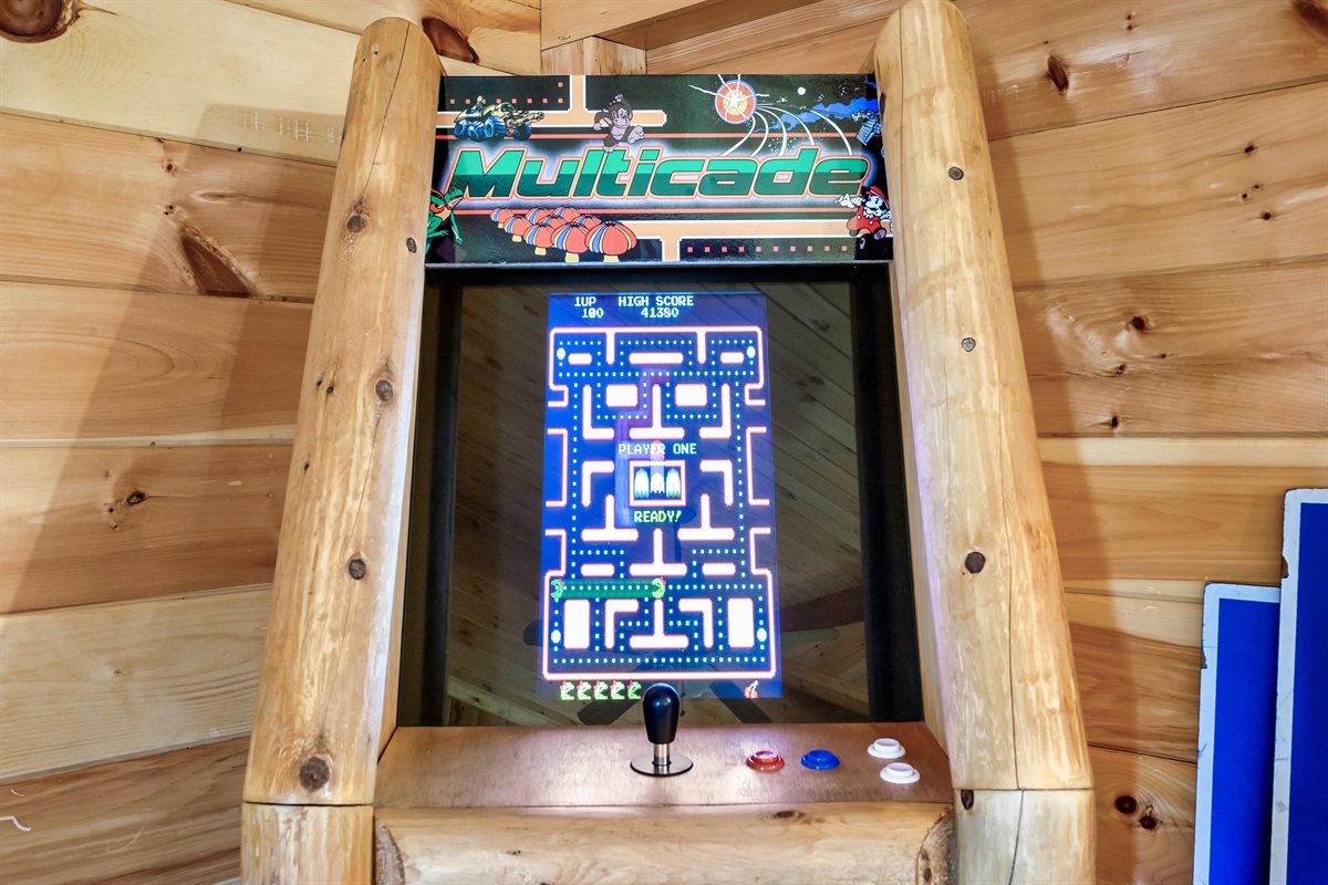 Jump into retro fun with the multicade arcade where quick games turn into laughter filled competitions